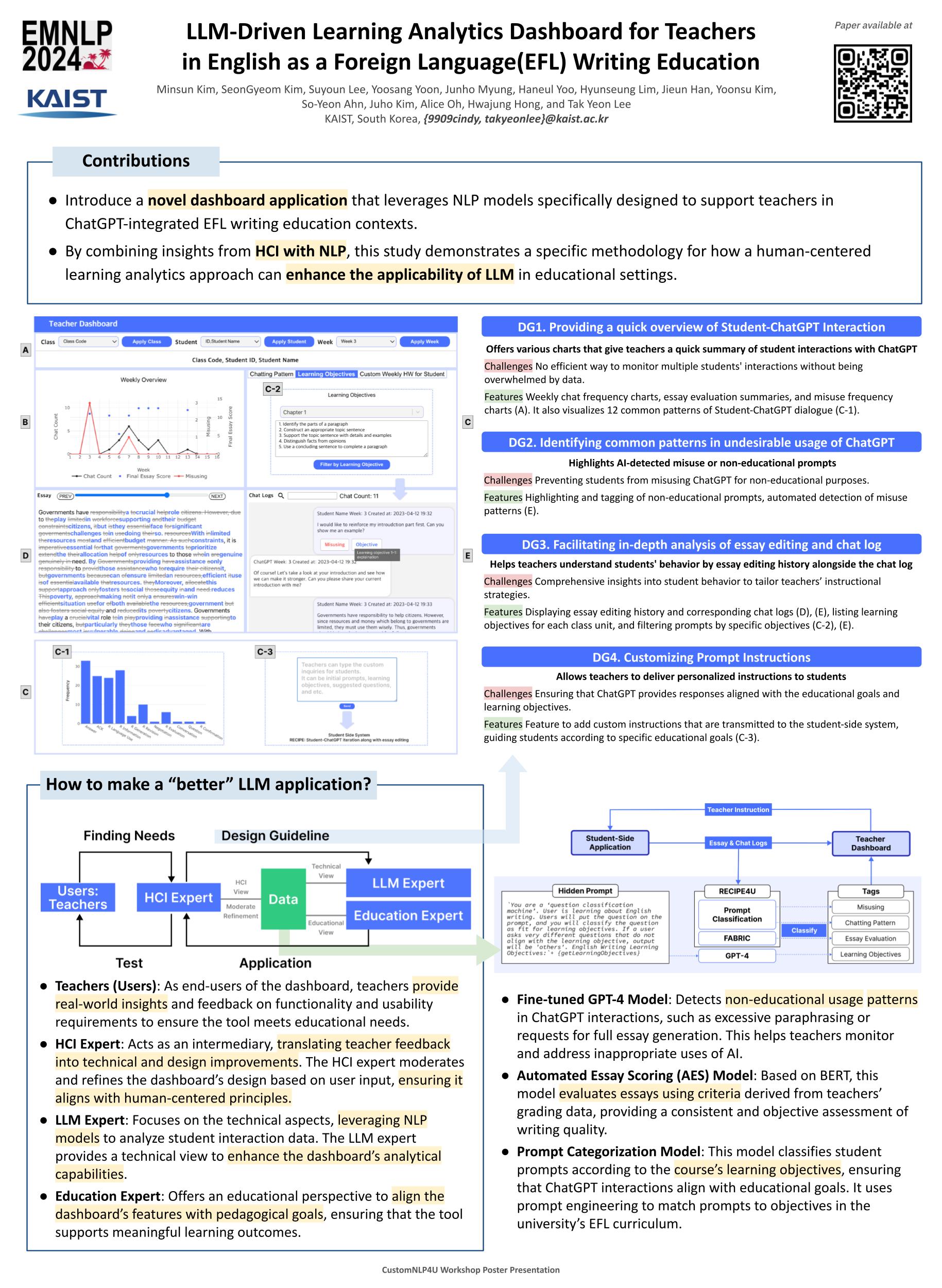 LLM-Driven Learning Analytics Dashboard for Teachers in EFL Writing Education thumbnail